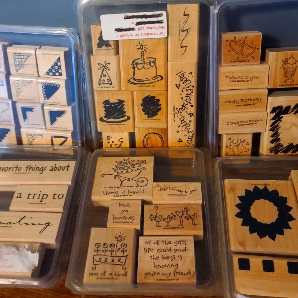 STAMPIN' UP stamp sets